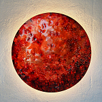 Светильник настенный «Красная Планета» варинант исполнения - 2 | Loft Concept в Грозном