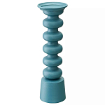 Подсвечник фигурный голубой Bright Accent 33 см варинант исполнения - 1 | Loft Concept в Грозном