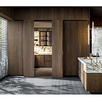 Раздвижные деревянные двери для кухни SISTEMA 7 Dada Engenereed Doors варинант исполнения - 5 | Loft Concept в Грозном