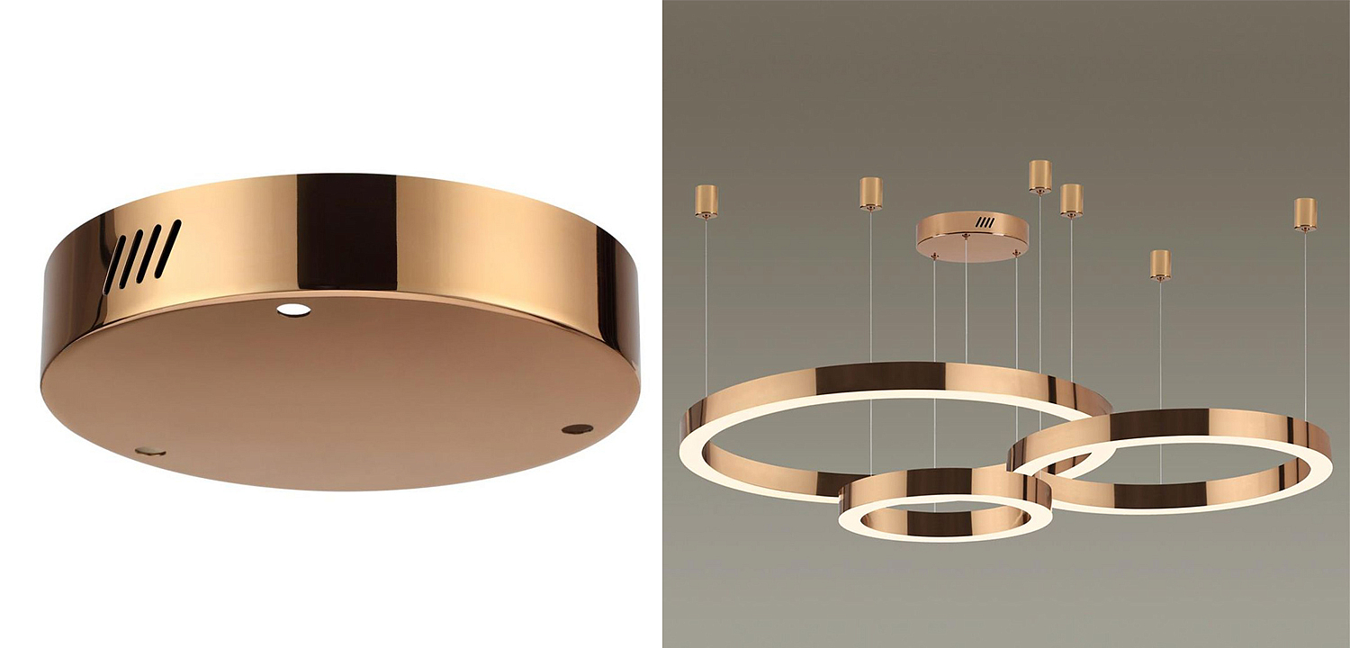 Основание для светильника Ring Horizontal Bronze 20 Основание для светильника Ring Horizontal Bronze 20 - Loft-Concept в Грозном