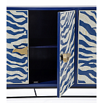 Буфет в гостиную с инкрустацией Bone Inlay Deco Sideboard - Orleans ZEBRA варинант исполнения - 2 | Loft Concept в Грозном