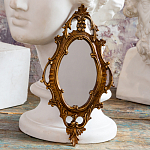 Зеркало настенное в ажурной раме бронзового цвета Classic Ornament Mirror варинант исполнения - 3 | Loft Concept в Грозном