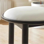 Дизайнерский стул из массива дерева с круглой спинкой Infinitude варинант исполнения - 2 | Loft Concept в Грозном