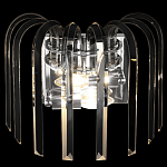 Бра цвета никель с изогнутыми хрустальными элементами Radiant Ribbons варинант исполнения - 3 | Loft Concept в Грозном