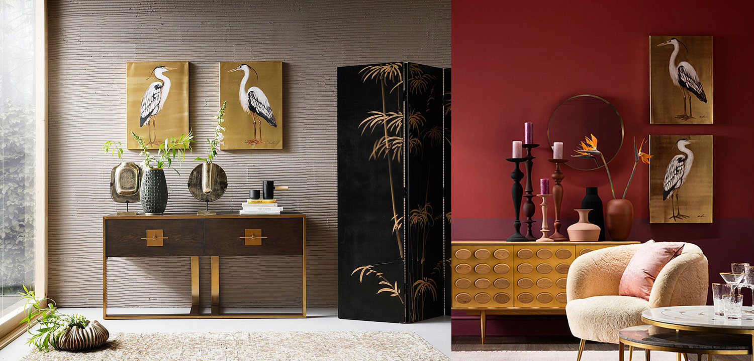 Картина Gold Heron I Картина Gold Heron I - Loft-Concept в Грозном