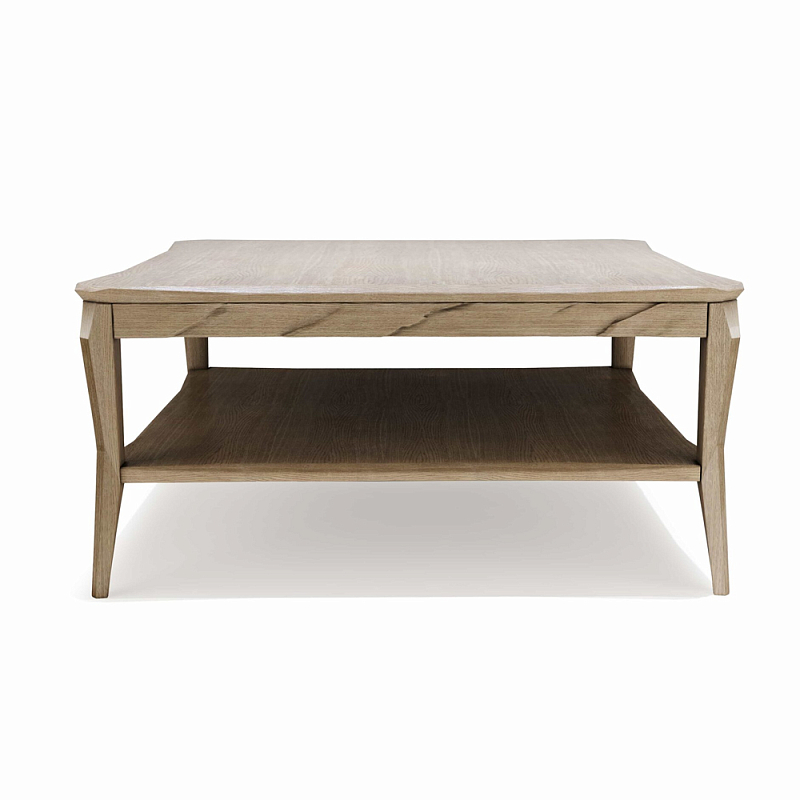 Стол журнальный с полкой для хранения Tasteful Furniture Светлый дуб Коричневый Стол журнальный с полкой для хранения Tasteful Furniture Светлый дуб Коричневый в Грозном | Loft Concept