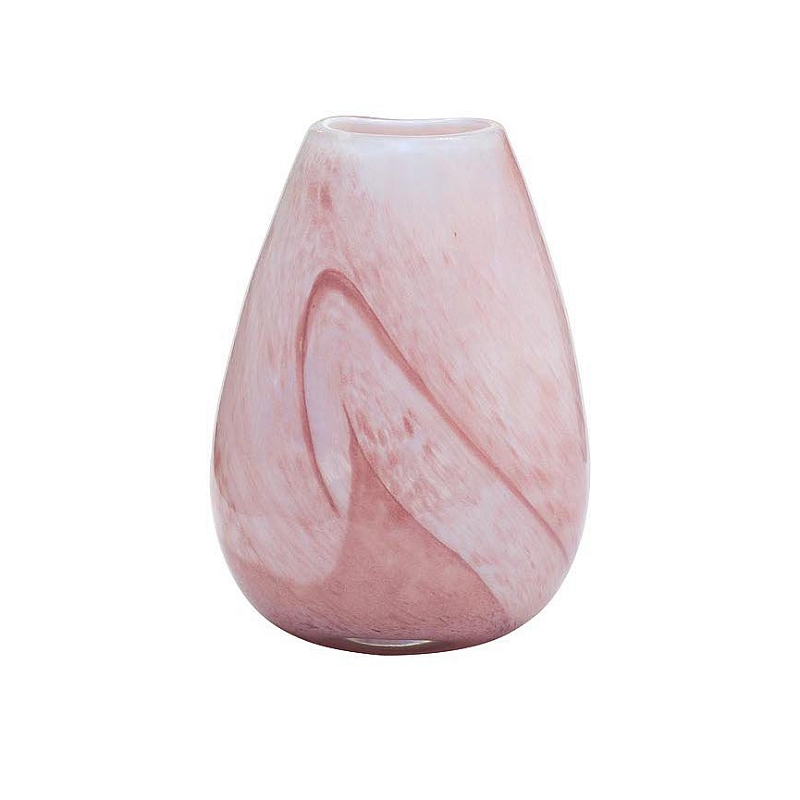 Ваза Pink Milk Mini Белый Розовый пастельный Ваза Pink Milk Mini Белый Розовый пастельный в Грозном | Loft Concept