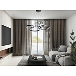 Люстра подвесная светодиодная в виде волнообразной ленты Ribbon Vortex варинант исполнения - 13 | Loft Concept в Грозном