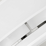 Потолочный светильник с двухслойным белым текстильным абажуром Hinkley варинант исполнения - 12 | Loft Concept в Грозном