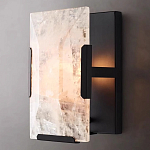 Бра прямоугольное с мраморным плафоном Calling to Shine варинант исполнения - 1 | Loft Concept в Грозном