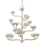 Люстра в виде растения Silver Flower Glade варинант исполнения - 2 | Loft Concept в Грозном