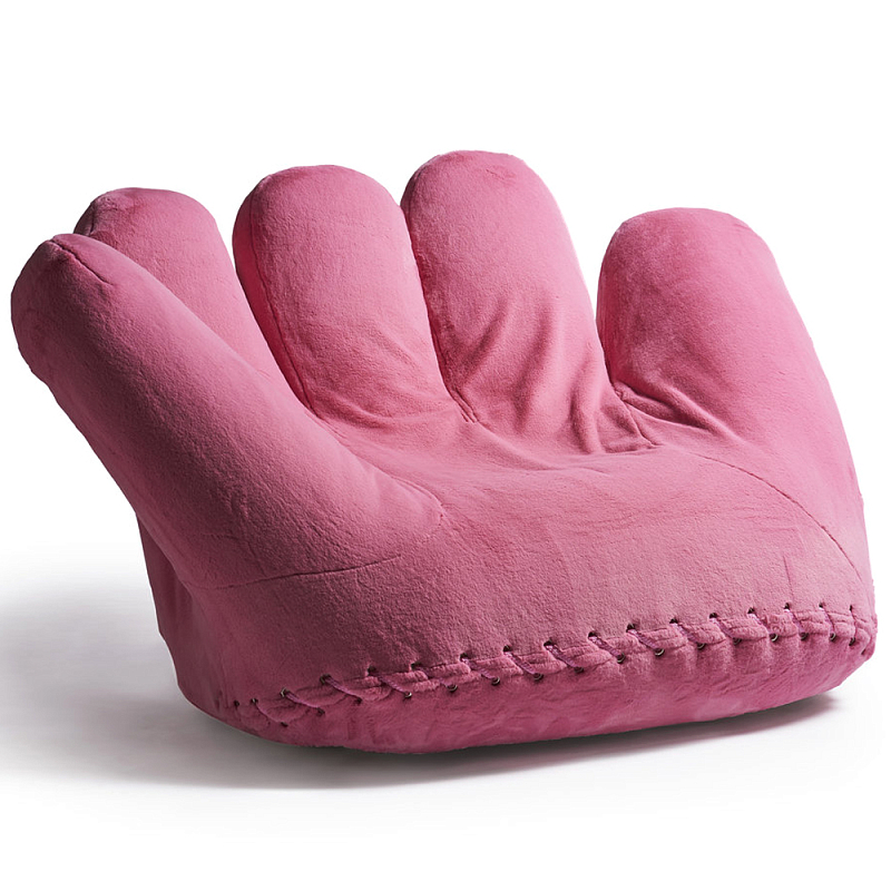 Дизайнерское плюшевое розовое кресло в форме руки Poltronova Joe Plush Taffy Pink Armchair Розовый Дизайнерское плюшевое розовое кресло в форме руки Poltronova Joe Plush Taffy Pink Armchair Розовый в Грозном | Loft Concept