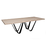 Стол обеденный на изогнутых ножках Consonance варинант исполнения - 2 | Loft Concept в Грозном