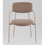 Стул Doe с подклокотниками коричневый варинант исполнения - 4 | Loft Concept в Грозном