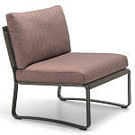 Дизайнерское уличное кресло на металлическом каркасе PHOENIX Armchair варинант исполнения - 1 | Loft Concept в Грозном