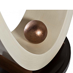 Консоль на полукруглой основе Stylish Pearl варинант исполнения - 3 | Loft Concept в Грозном