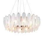 Люстра Mont Saint-Michel Золотая с Рельефным Стеклом варинант исполнения - 2 | Loft Concept в Грозном