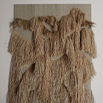 Декор настенный из соломы рафия CANVAS RAFFIA Decor варинант исполнения - 1 | Loft Concept в Грозном