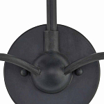 Бра настенное черное с 2-мя лампами Candle Sleeves варинант исполнения - 1 | Loft Concept в Грозном