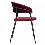 Стул мягкий с бархатистой велюровой спинкой и сиденьем Wine Chair варинант исполнения - 2 | Loft Concept в Грозном