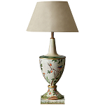 Настольная лампа Шинуазри с абажуром Blooming Garden Chinoiserie Table Lamp варинант исполнения - 1 | Loft Concept в Грозном