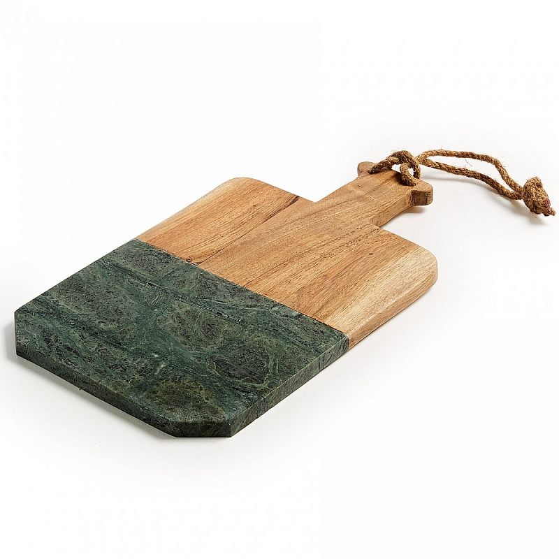 Разделочная доска Green Wood Зеленый Бежевый Разделочная доска Green Wood Зеленый Бежевый в Грозном | Loft Concept