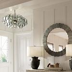 Люстра с каскадом из круглых стеклянных дисков Small Round Sequins варинант исполнения - 4 | Loft Concept в Грозном