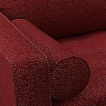 Мебельная ткань Шенилл бордовый цвет 138 см T4-23 варинант исполнения - 4 | Loft Concept в Грозном