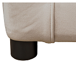 Диван двухместный раскладной светло-серый с кантом Pride варинант исполнения - 7 | Loft Concept в Грозном