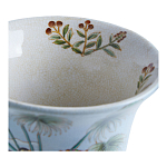 Ваза из фарфора с бронзовыми элементами Tropical Garden варинант исполнения - 4 | Loft Concept в Грозном