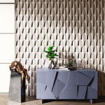 Гипсовая 3D Панель DRAGON SCALE - D варинант исполнения - 1 | Loft Concept в Грозном