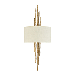 Бра с белым абажуром и элементами в виде натуральных веток Hinkley варинант исполнения - 1 | Loft Concept в Грозном