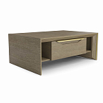 Стол журнальный с ящиками и открытыми полками Flowchart варинант исполнения - 1 | Loft Concept в Грозном