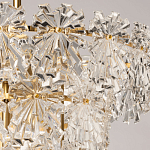 Люстра многоярусная с объемными прозрачными цветами Hanging Flowers варинант исполнения - 4 | Loft Concept в Грозном