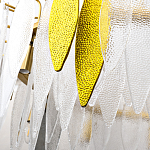 Люстра круглая с подвесками Harmony of Shine  варинант исполнения - 2 | Loft Concept в Грозном