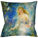 Подушка декоративная с принтом Весна Impressionism in Art варинант исполнения - 1 | Loft Concept в Грозном