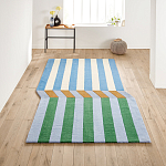 Ковер разноцветный из шерсти Woven from Wool варинант исполнения - 4 | Loft Concept в Грозном