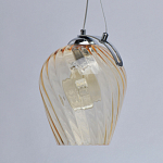 Подвесной светильник со стеклянном плафоном в форме бокала Kaleido варинант исполнения - 6 | Loft Concept в Грозном