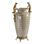 Ваза из фарфора декорированная ручками в виде девушек Paradise Maiden варинант исполнения - 1 | Loft Concept в Грозном