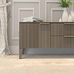 ТВ-тумба с 2-мя ящиками и дверцами Harper Line варинант исполнения - 3 | Loft Concept в Грозном