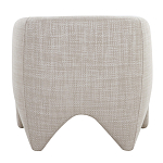 Дизайнерское кресло мягкое в белой обивке White Canvas варинант исполнения - 3 | Loft Concept в Грозном