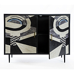 Буфет в гостиную с инкрустацией  Bone Inlay sideboard - 2 doors варинант исполнения - 3 | Loft Concept в Грозном