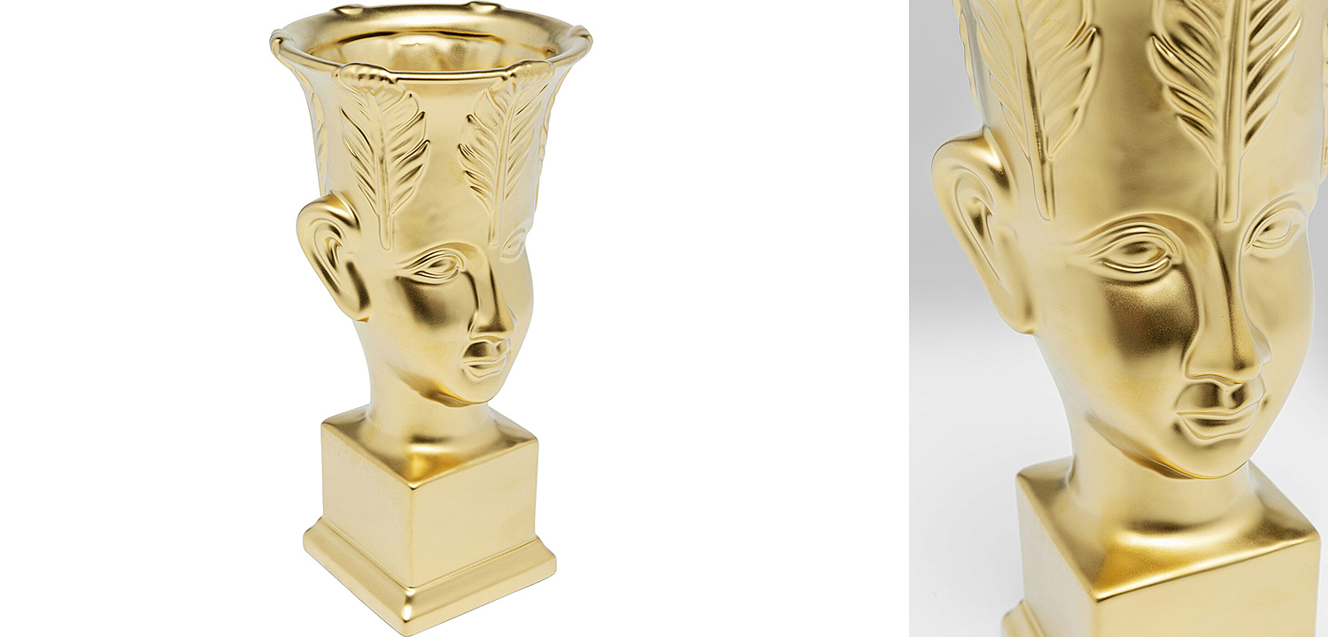 Ваза Golden Face Vase 31 Ваза Golden Face Vase 31 - Loft-Concept в Грозном
