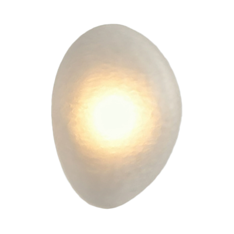 Бра LINDIS FROST LONG WALL 1 лампа Молочное стекло  Белый Черный в Грозном | Loft Concept 