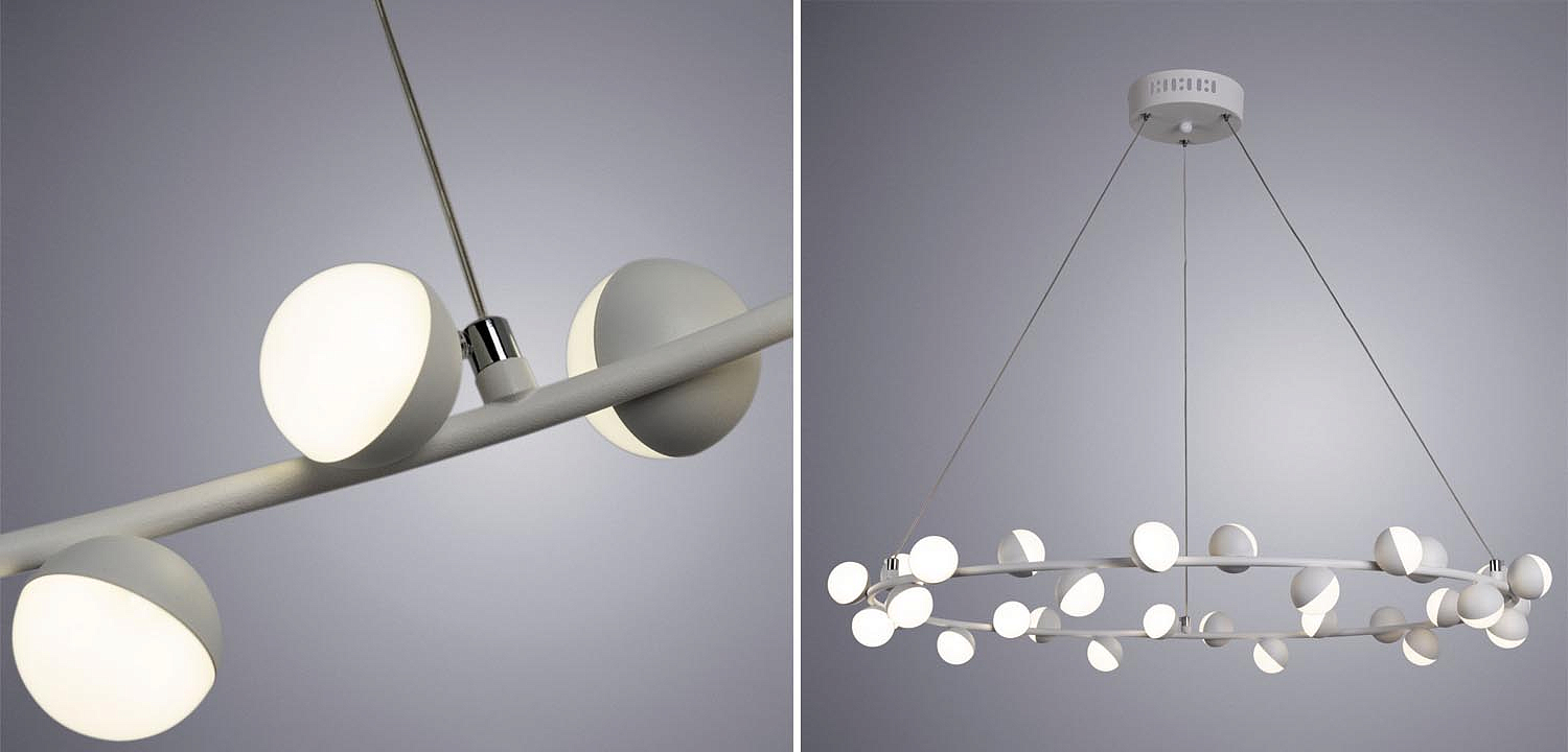 Люстра Vilelme Chandelier white 80 Люстра Vilelme Chandelier white 80 - Loft-Concept в Грозном