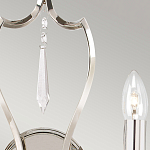 Бра с 2-мя лампами и подвеской из прозрачного стекла Elstead Lighting варинант исполнения - 4 | Loft Concept в Грозном