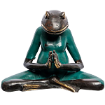 Статуэтка из бронзы в виде лягушки Animals Bronze варинант исполнения - 3 | Loft Concept в Грозном