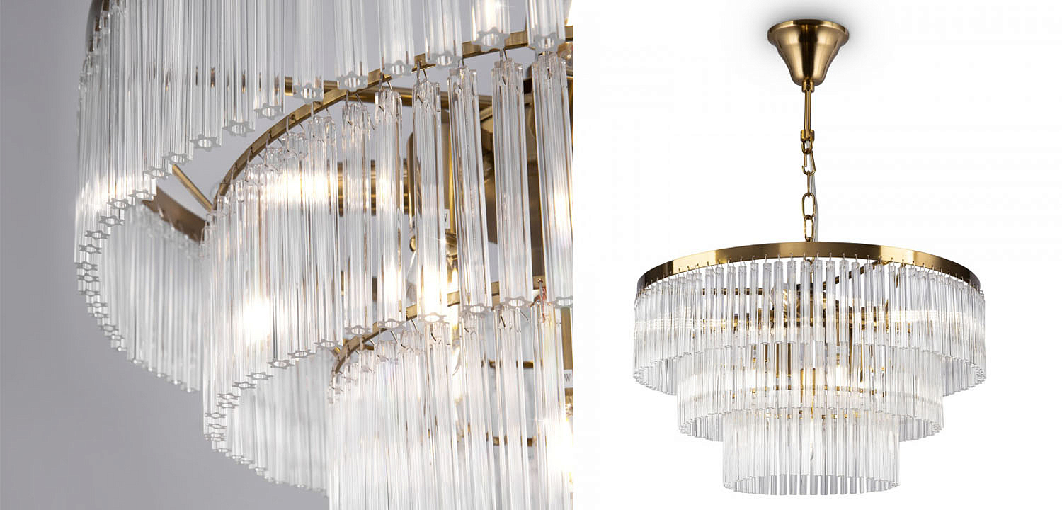 Люстра Olimpa Chandelier brass 47 Люстра Olimpa Chandelier brass 47 - Loft-Concept в Грозном