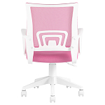 Офисное кресло с основанием из белого пластика Desk chairs Pink варинант исполнения - 4 | Loft Concept в Грозном