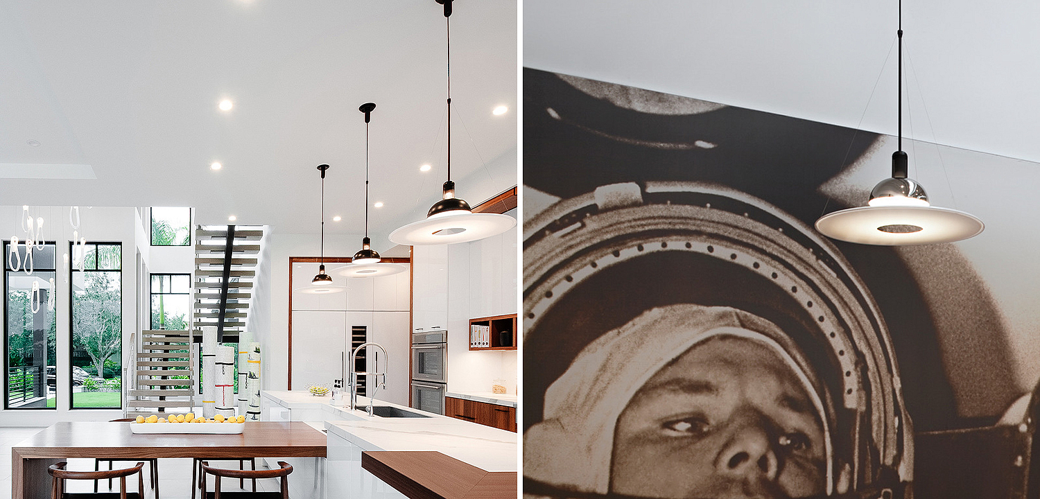 Подвесной светильник Flos Frisbi Lamp Подвесной светильник Flos Frisbi Lamp - Loft-Concept в Грозном